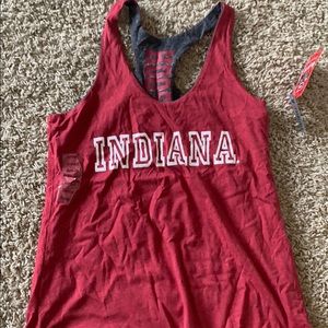 NWT Reversible IU Hoosiers tank
